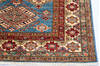 Kazak Blue Hand Knotted 41 X 510  Area Rug 700-145061 Thumb 4