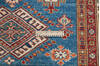 Kazak Blue Hand Knotted 41 X 510  Area Rug 700-145061 Thumb 6