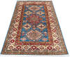 Kazak Blue Hand Knotted 40 X 60 Area Rug 700-145063 Thumb 1