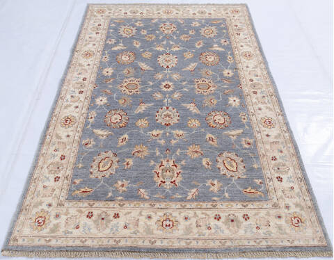 Chobi Blue Hand Knotted 311 X 510 Area Rug 700-145065 Image 1