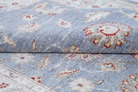 Chobi Blue Hand Knotted 311 X 510 Area Rug 700-145065 Image 5