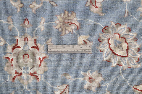 Chobi Blue Hand Knotted 311 X 510 Area Rug 700-145065 Image 6