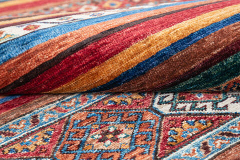 Chobi Red Runner Hand Knotted 28 X 910 Area Rug 700-145068 Image 5