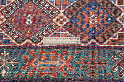 Chobi Red Runner Hand Knotted 28 X 910 Area Rug 700-145068 Image 6