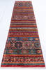 Chobi Red Runner Hand Knotted 28 X 910 Area Rug 700-145068 Thumb 1