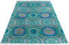 Chobi Green Hand Knotted 57 X 80  Area Rug 700-145070 Thumb 1