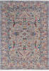 Chobi Grey Hand Knotted 510 X 82  Area Rug 700-145074 Thumb 0