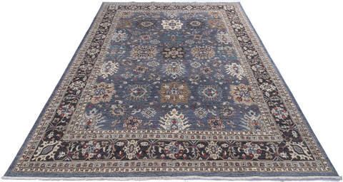 Chobi Grey Hand Knotted 90 X 120 Area Rug 700-145082 Image 1