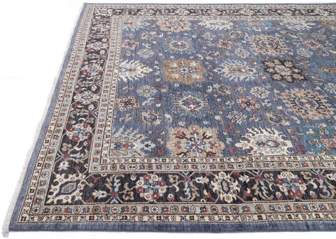 Chobi Grey Hand Knotted 90 X 120 Area Rug 700-145082 Image 3