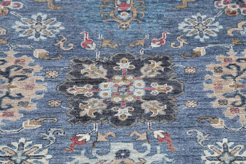 Chobi Grey Hand Knotted 90 X 120 Area Rug 700-145082 Image 5