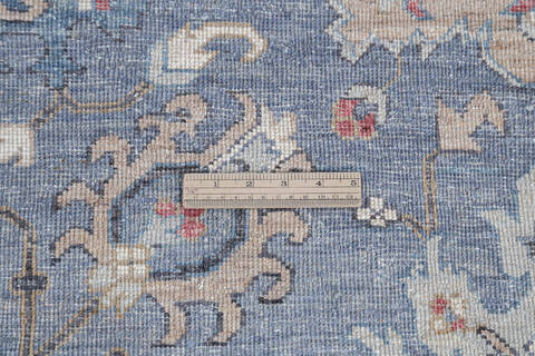 Chobi Grey Hand Knotted 90 X 120 Area Rug 700-145082 Image 7