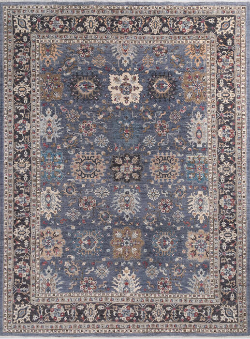 Chobi Grey Hand Knotted 90 X 120 Area Rug 700-145082 Image 0