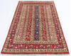 Chobi Red Hand Knotted 38 X 58 Area Rug 700-145084 Thumb 1