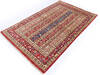 Chobi Red Hand Knotted 38 X 58 Area Rug 700-145084 Thumb 2