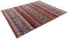 Chobi Red Hand Knotted 51 X 66  Area Rug 700-145088 Thumb 2