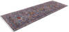 Chobi Purple Runner Hand Knotted 27 X 84 Area Rug 700-145090 Thumb 2