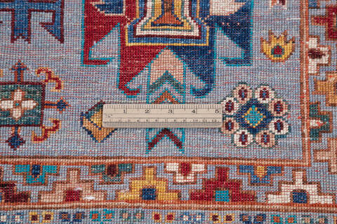 Chobi Blue Hand Knotted 58 X 80 Area Rug 700-145095 Image 7