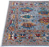 Chobi Blue Hand Knotted 58 X 80  Area Rug 700-145095 Thumb 4