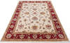 Chobi Beige Hand Knotted 57 X 79  Area Rug 700-145098 Thumb 1