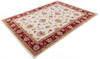 Chobi Beige Hand Knotted 57 X 79  Area Rug 700-145098 Thumb 2