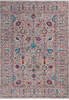 Chobi Grey Hand Knotted 70 X 99 Area Rug 700-145111 Thumb 0