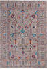 Chobi Grey Hand Knotted 70 X 99  Area Rug 700-145111 Thumb 0