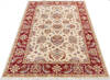 Chobi Beige Hand Knotted 56 X 80  Area Rug 700-145115 Thumb 1