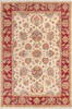 Chobi Beige Hand Knotted 56 X 80 Area Rug 700-145115 Thumb 0