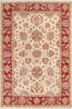 Chobi Beige Hand Knotted 56 X 80  Area Rug 700-145115 Thumb 0