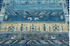 Chobi Blue Hand Knotted 41 X 511 Area Rug 700-145118 Thumb 3