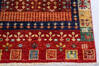Chobi Red Runner Hand Knotted 26 X 100 Area Rug 700-145119 Thumb 4