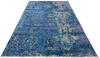 Modern Blue Hand Knotted 60 X 90 Area Rug 700-145120 Thumb 1