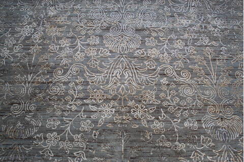 Jaipur Grey Hand Knotted 81 X 100 Area Rug 905-145122 Image 6