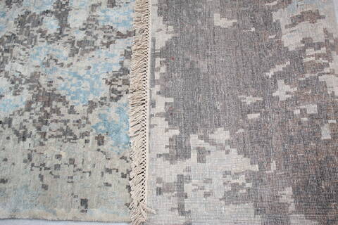 Jaipur Grey Hand Knotted 60 X 92 Area Rug 905-145123 Image 11