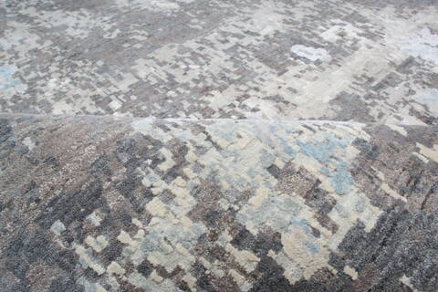 Jaipur Grey Hand Knotted 60 X 92 Area Rug 905-145123 Image 9