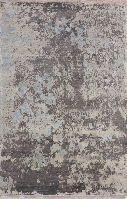 Jaipur Grey Hand Knotted 60 X 92 Area Rug 905-145123 Image 0