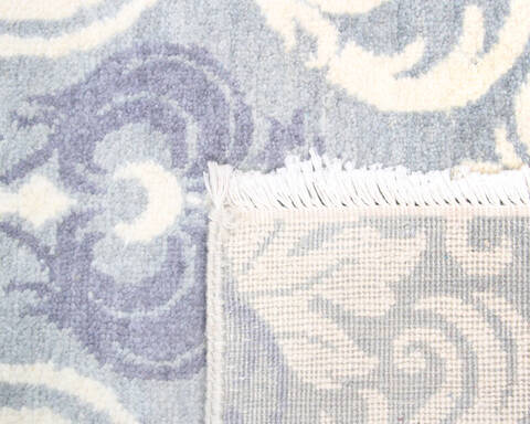 Modern-Contemporary Green Hand Knotted 90 X 124 Area Rug 904-145129 Image 3