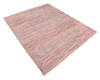 Modern-Contemporary Multicolor Hand Knotted 80 X 98 Area Rug 904-145142 Thumb 1