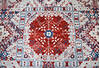Modern-Contemporary Multicolor Hand Knotted 91 X 120  Area Rug 904-145150 Thumb 4