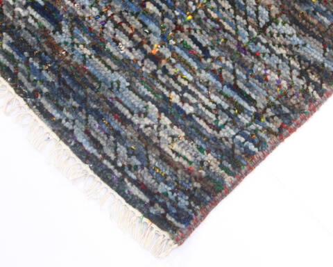 Modern-Contemporary Multicolor Hand Knotted 710 X 97 Area Rug 904-145158 Image 2
