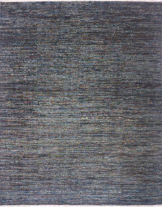 Modern-Contemporary Multicolor Hand Knotted 710 X 97 Area Rug 904-145158 Image 0