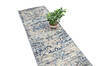 Modern-Contemporary Multicolor Runner Hand Knotted 26 X 101 Area Rug 904-145159 Thumb 3