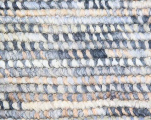 Modern-Contemporary Multicolor Hand Knotted 711 X 100 Area Rug 904-145160 Image 4