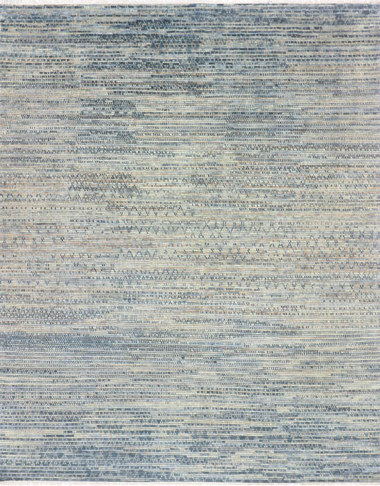 Modern-Contemporary Multicolor Hand Knotted 711 X 100 Area Rug 904-145160 Image 0