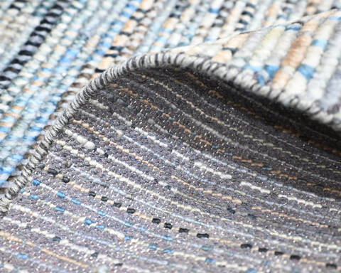 Modern-Contemporary Multicolor Hand Knotted 711 X 100 Area Rug 904-145161 Image 5
