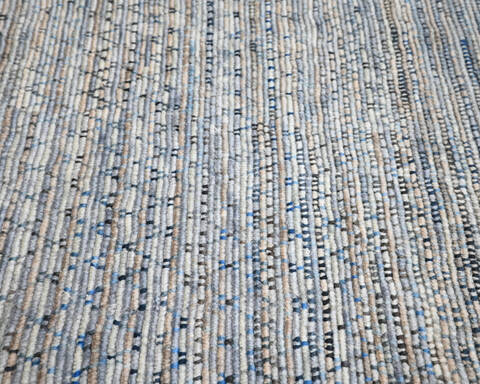 Modern-Contemporary Multicolor Hand Knotted 711 X 100 Area Rug 904-145161 Image 7