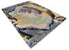 Modern-Contemporary Multicolor Hand Knotted 810 X 119  Area Rug 904-145167 Thumb 1