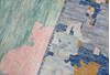 Modern-Contemporary Multicolor Hand Knotted 810 X 119 Area Rug 904-145167 Thumb 6