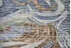 Modern-Contemporary Multicolor Hand Knotted 80 X 106 Area Rug 904-145169 Thumb 4
