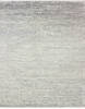 Modern-Contemporary Grey Hand Knotted 710 X 103  Area Rug 904-145170 Thumb 0
